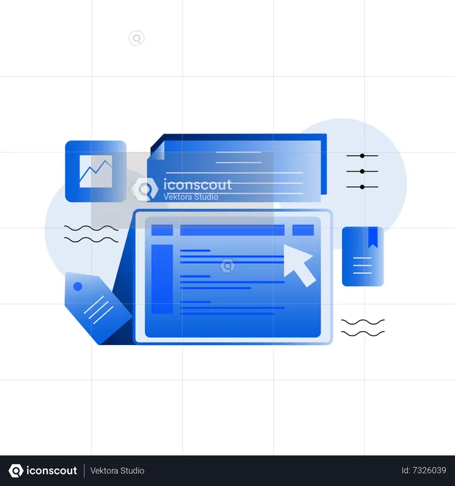 Software Application Technology  Illustration