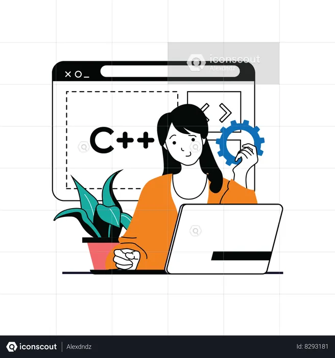 Software Programming  Illustration