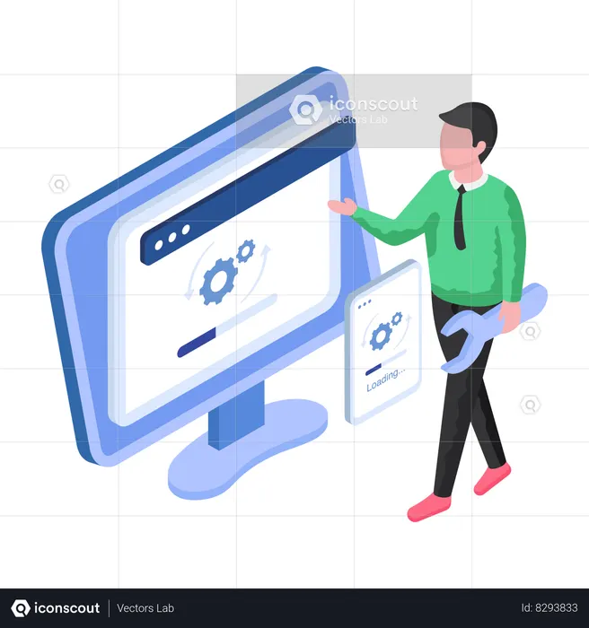 Software Update  Illustration