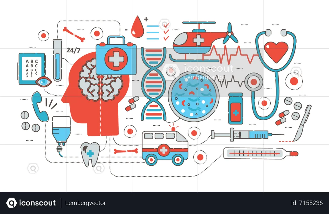 Soins de santé  Illustration