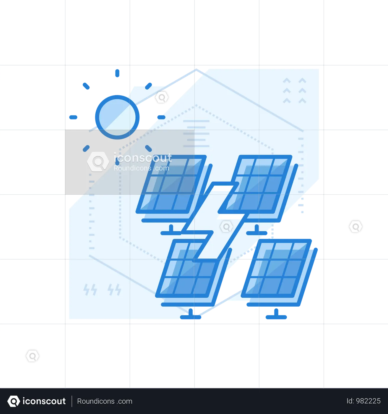 Best Solar Panel Illustration download in PNG & Vector format