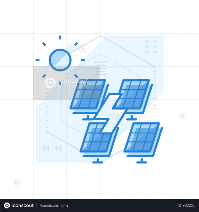 Solar Panel  Illustration