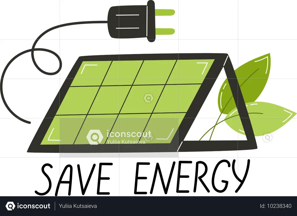 Solar Panel  Illustration