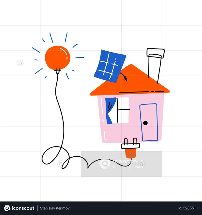 Solar panels  Illustration