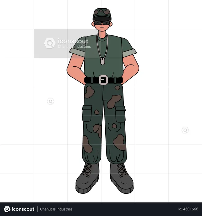 Soldat  Illustration