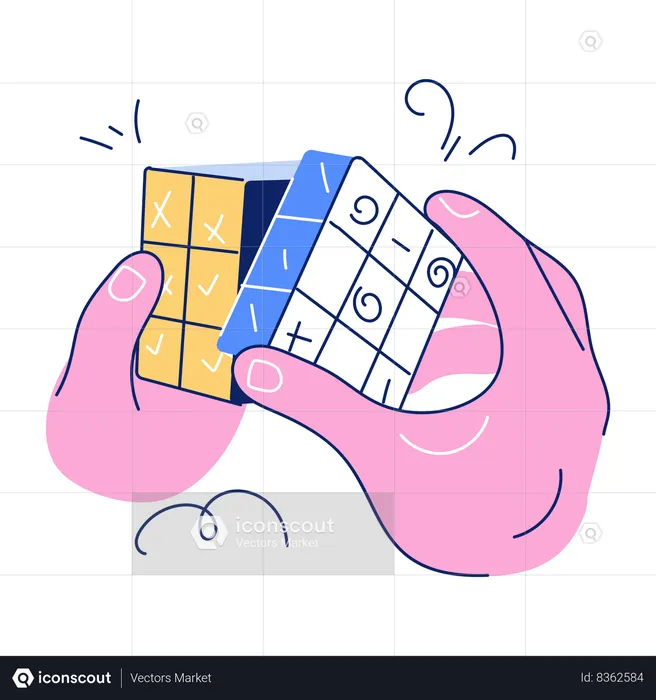 Solve Cube  Illustration