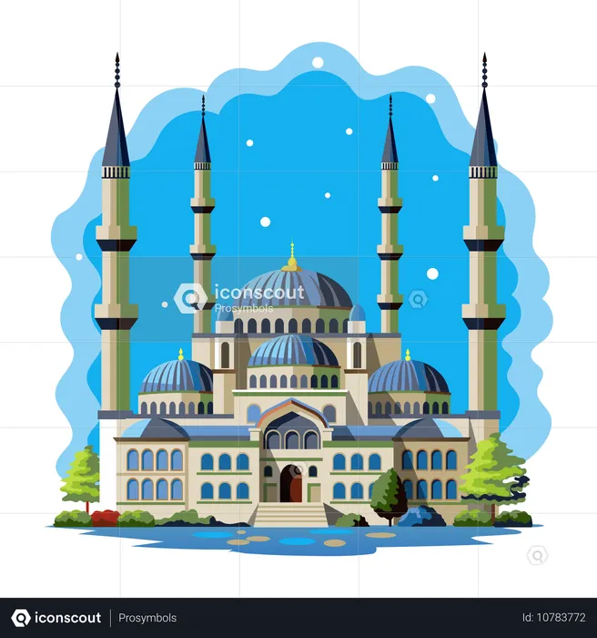 Sophia Mosque  Illustration