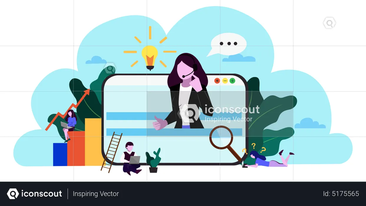 Apoyo técnico  Ilustración