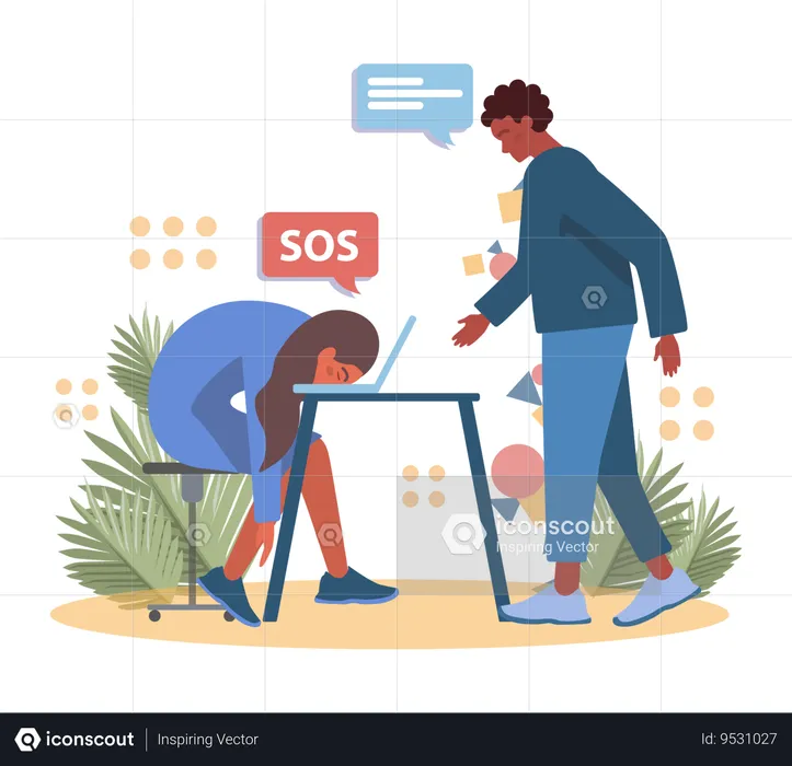 Sos Service  Illustration