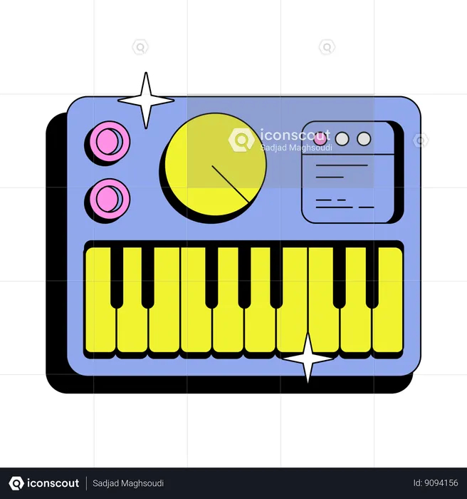 Sound Midi Controller  Illustration