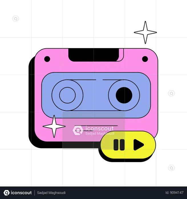 Sound Tape  Illustration