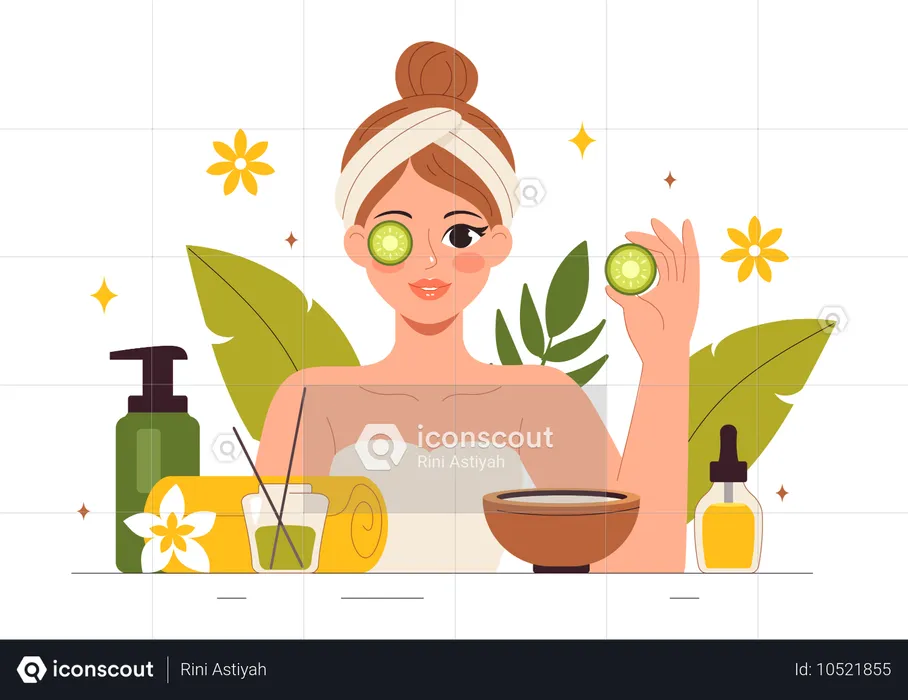 Spa Beauty And Health  Illustration