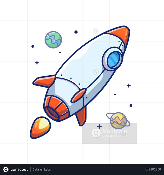 Spaceship  Illustration