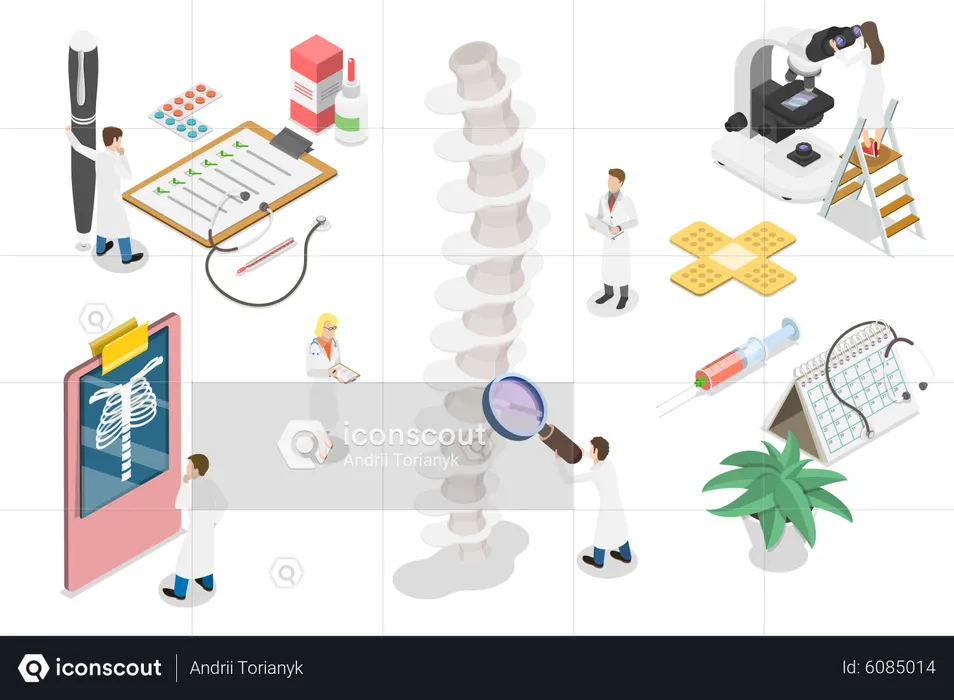 Spinal Disorder Treatment  Illustration