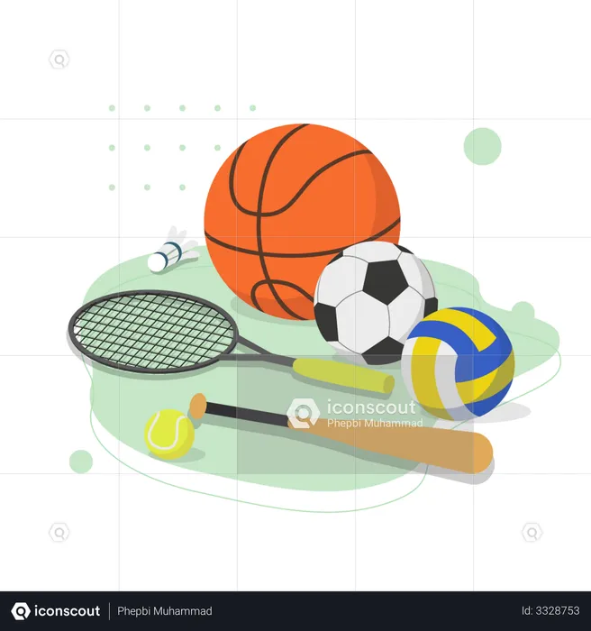 Sport Study  Illustration