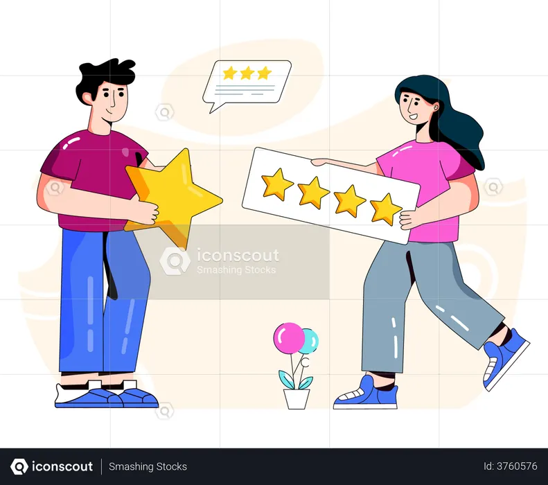 Star Ratings  Illustration