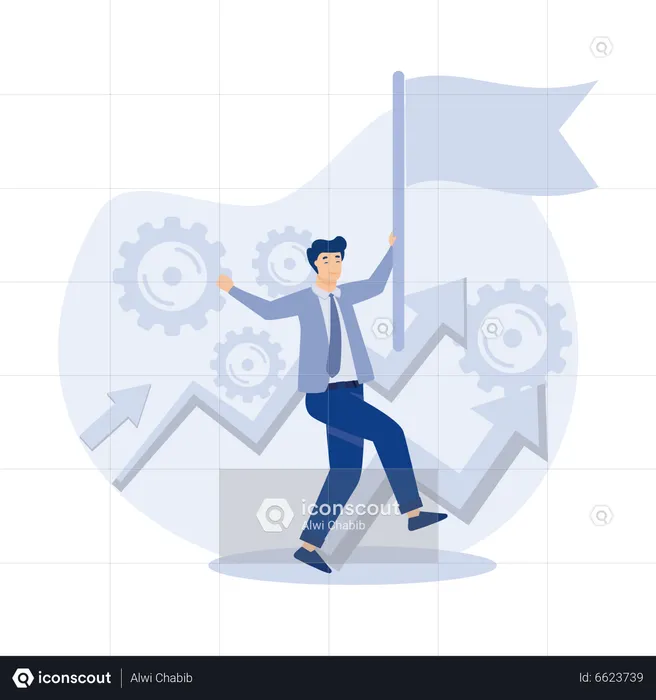 Startup development  Illustration