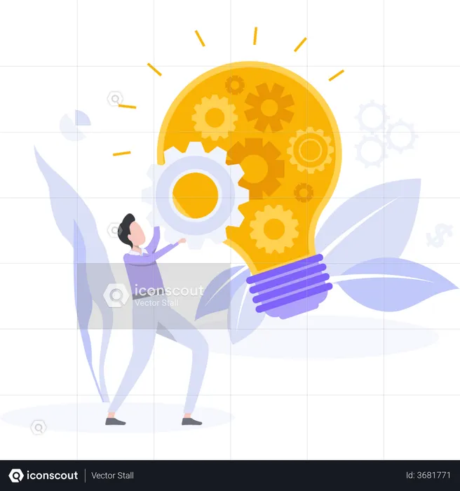 Startup idea  Illustration