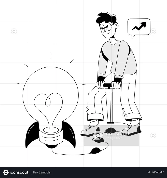 Startup Idea  Illustration