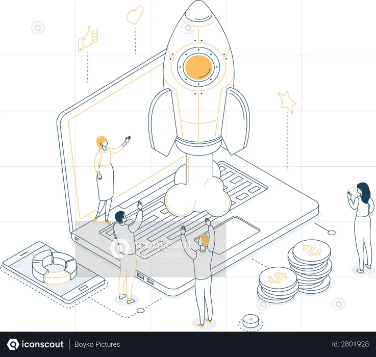 Startup  Illustration