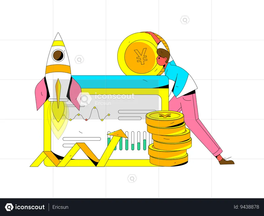 Startup investment  Illustration