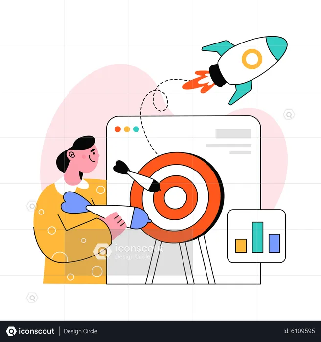 Startup Target  Illustration