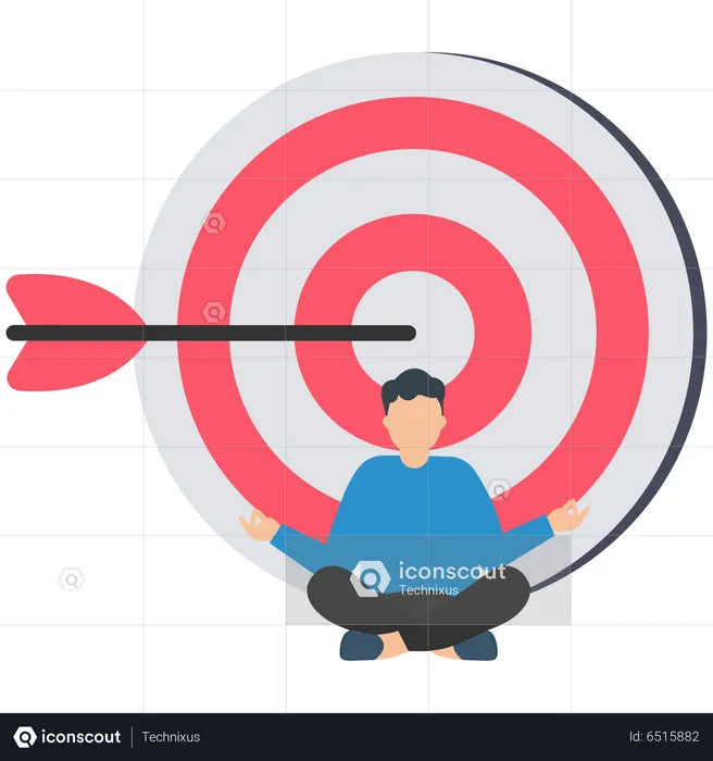 Stay focused and concentrate on business objectives  Illustration