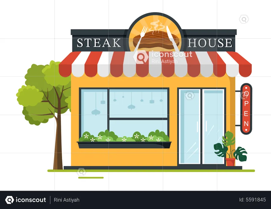 Steakhouse  Illustration