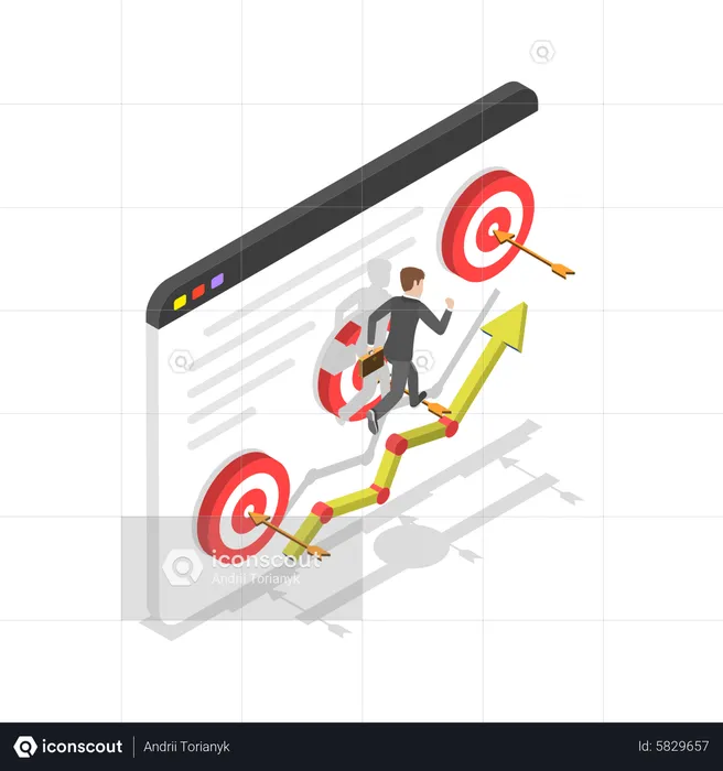 Steps to goal  Illustration