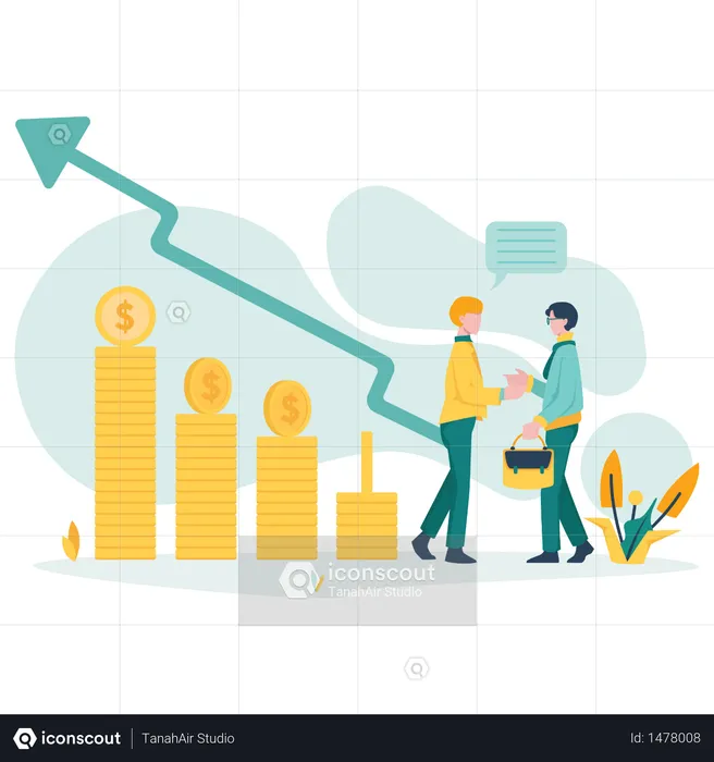 Stock Broker  Illustration