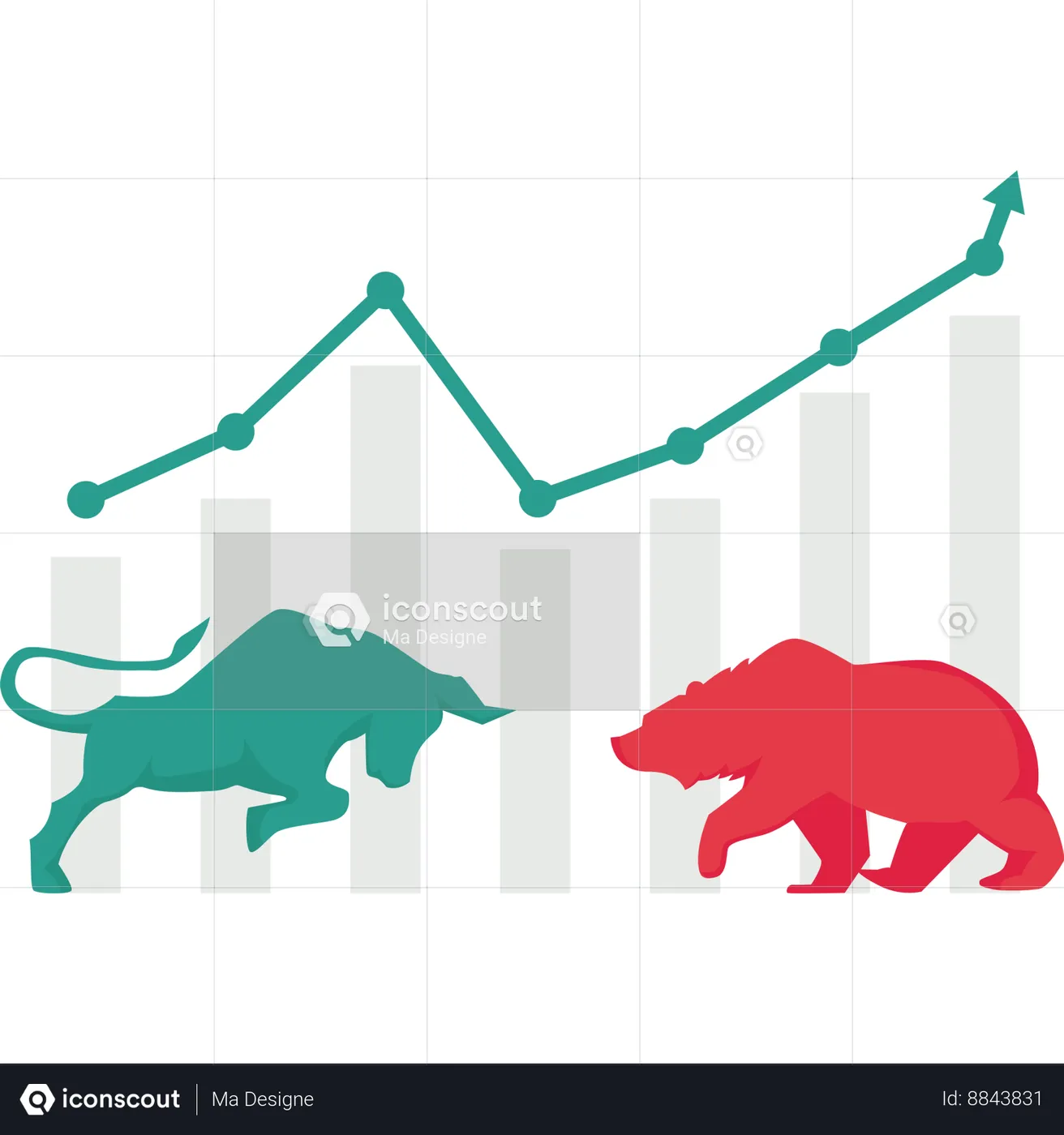 Best Stock exchange Illustration download in PNG & Vector format