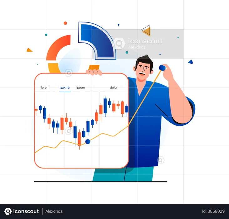 Stock market profit assumption  Illustration