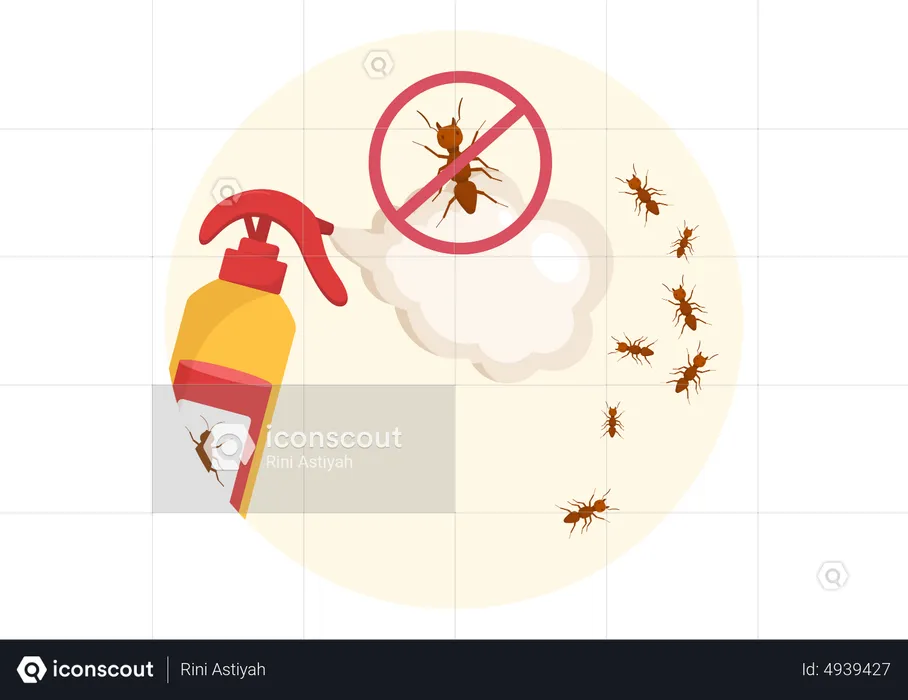Arrêter les fourmis  Illustration