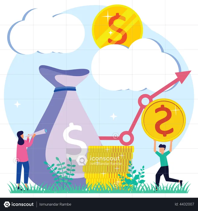 Stratégie de croissance de l'entreprise  Illustration