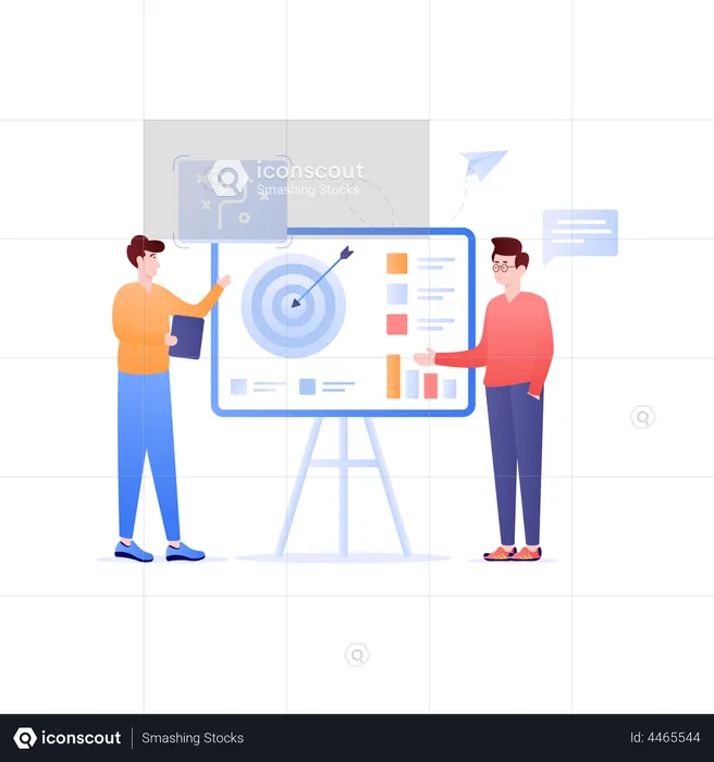 Strategische Planung  Illustration