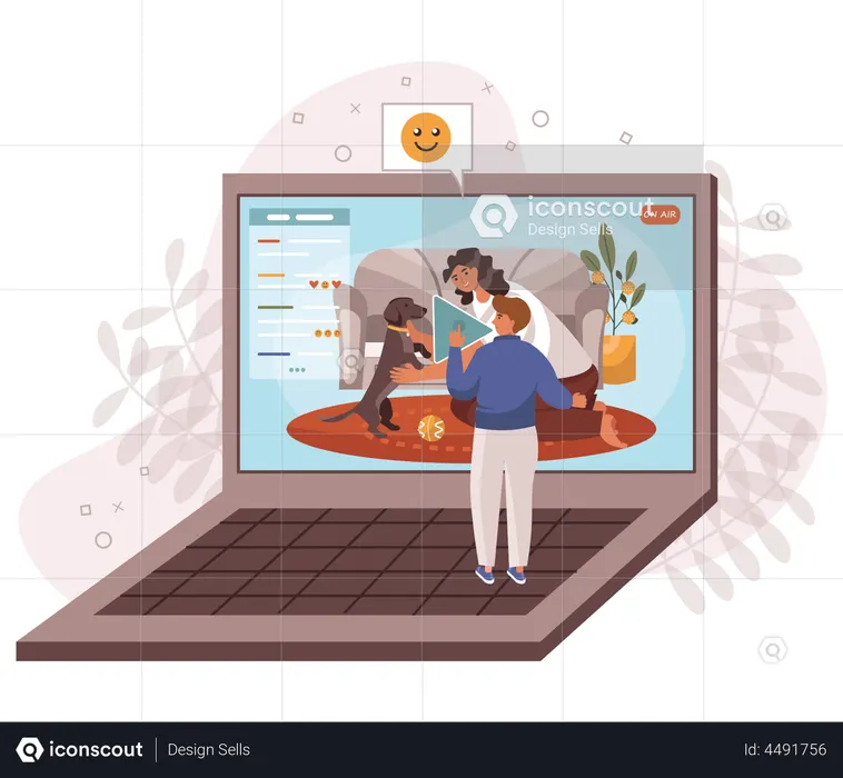 Streaming vidéo  Illustration