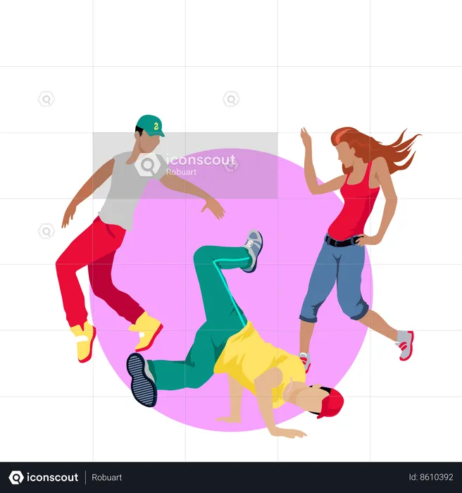 Street Dancer  Illustration