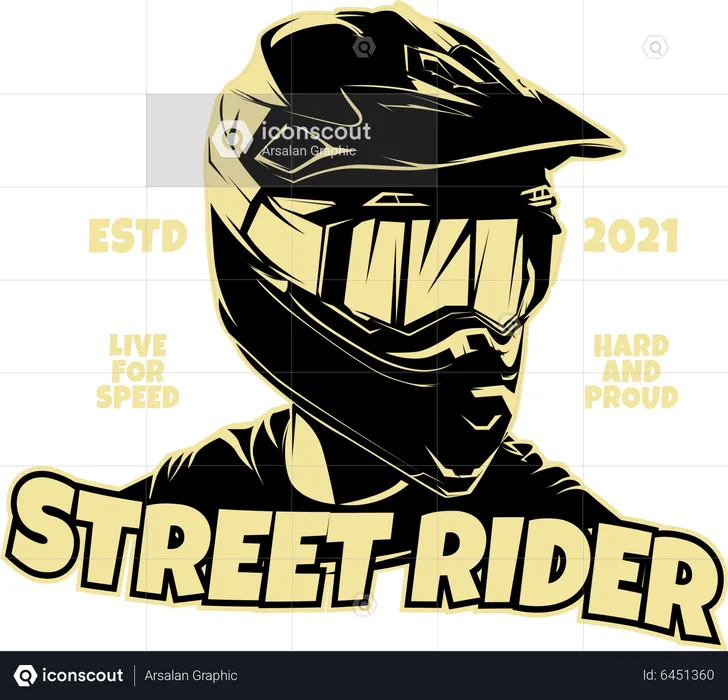 Street Rider  Illustration