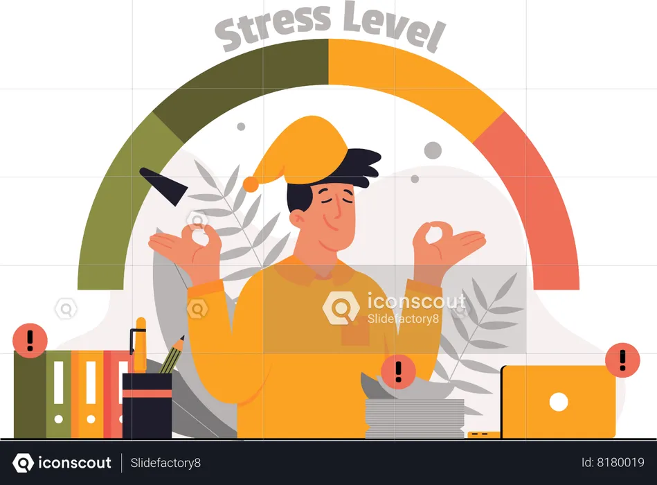 Stress Management  Illustration