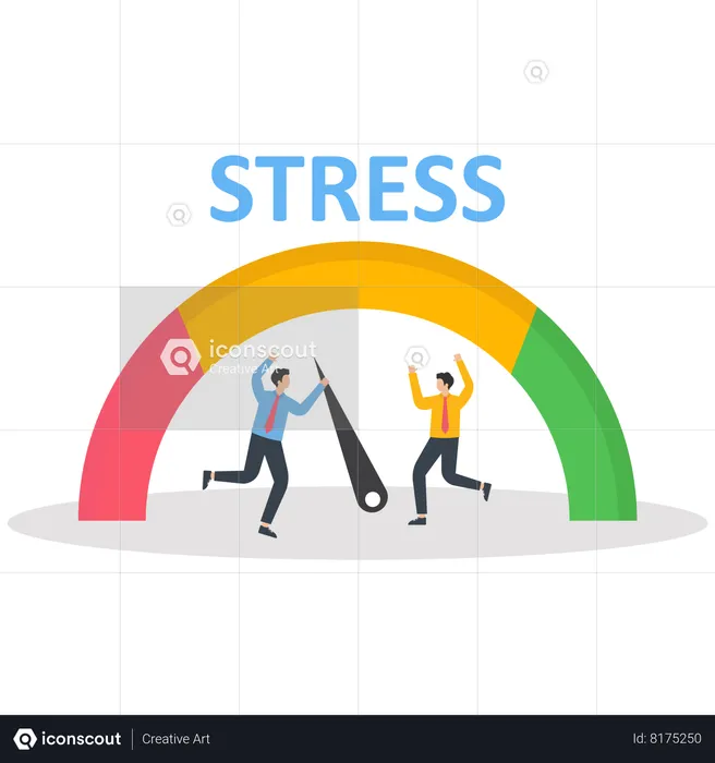 Stress Reduction  Illustration