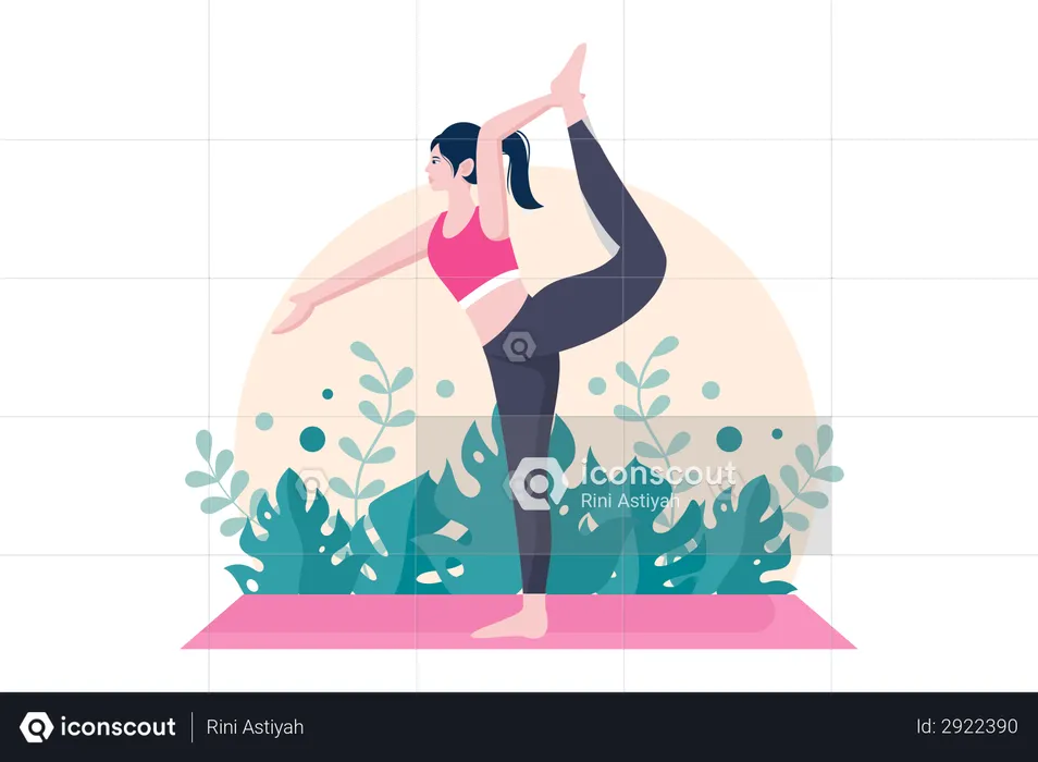 Stretching Exercise  Illustration