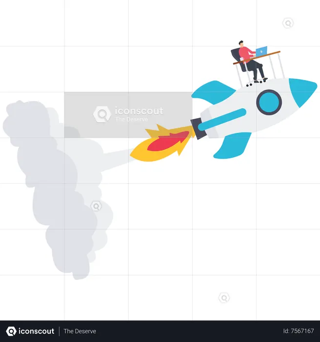 Strong Business Leadership  Illustration