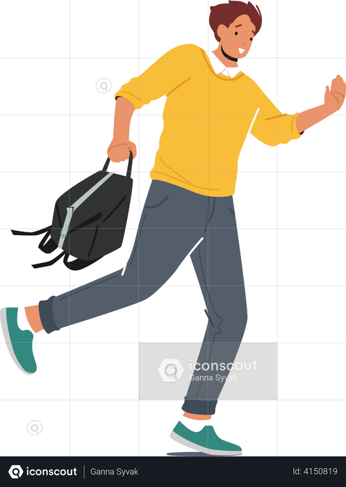 late student clipart