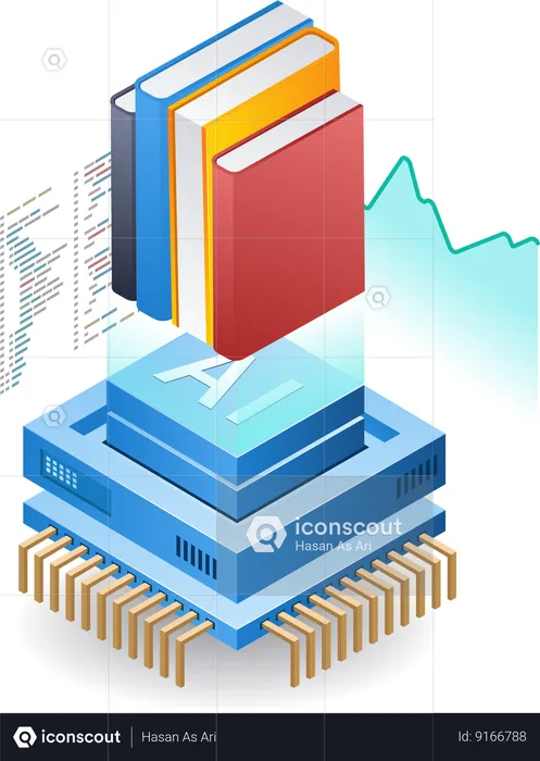 Studying school with artificial intelligence applications 1  Illustration