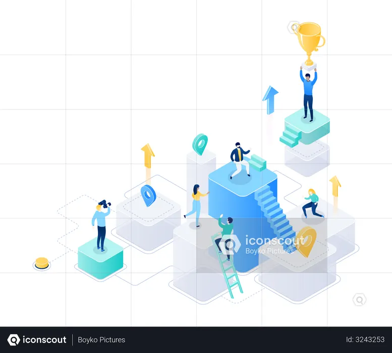 Success Performance  Illustration