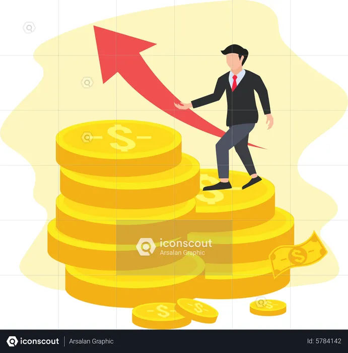 Successful Investment  Illustration