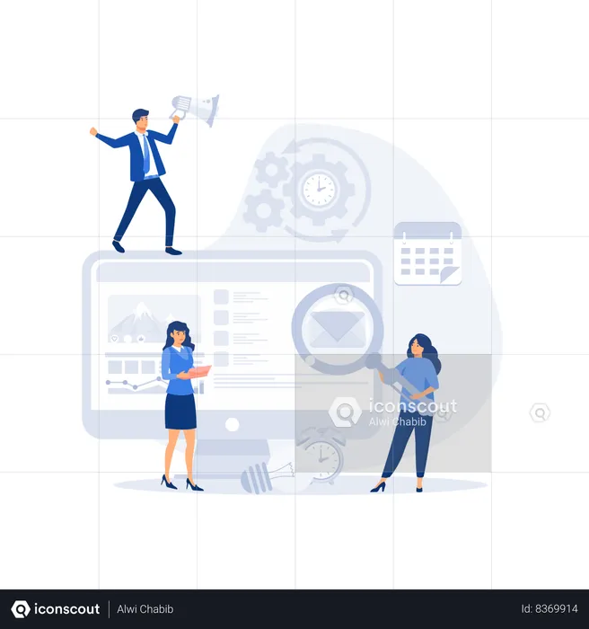 Successful Strategy  Illustration
