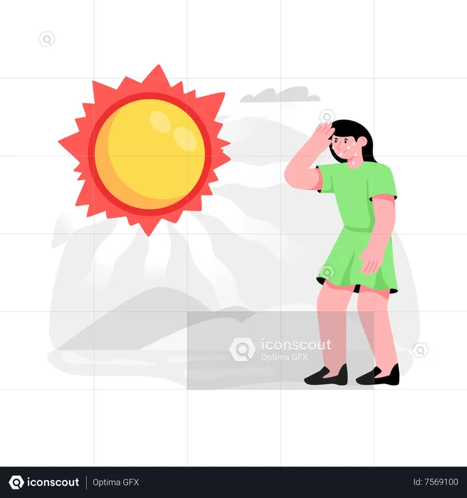 Sunny Day  Illustration