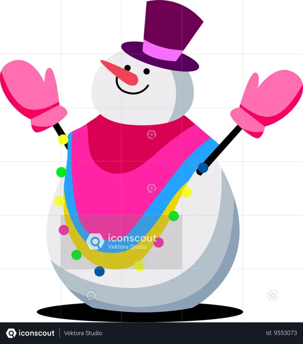 Sunny Winter Friend  Illustration