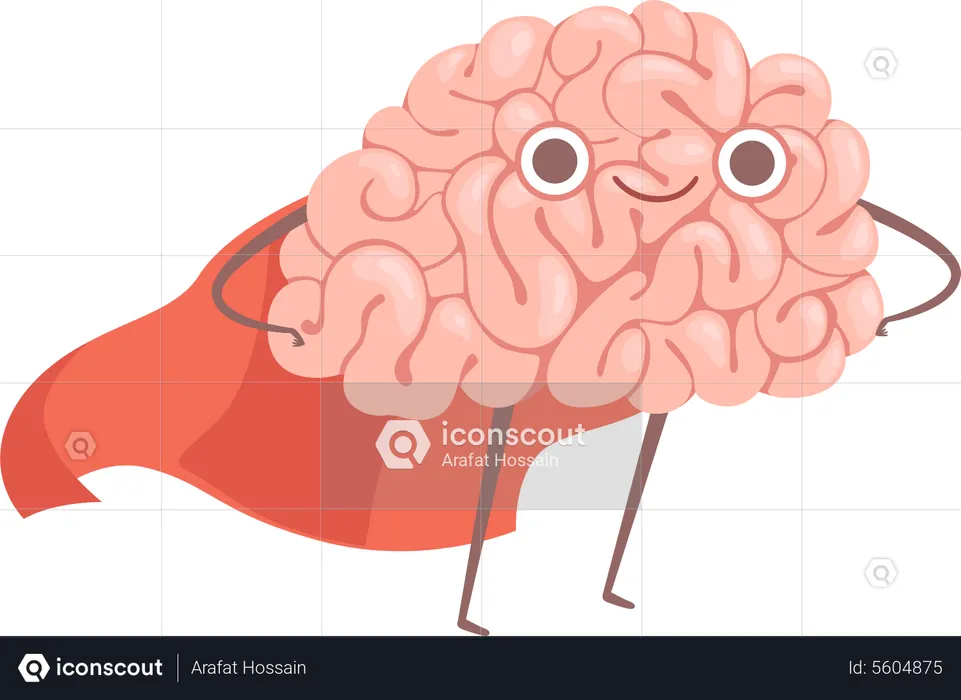 Super Brain  Illustration
